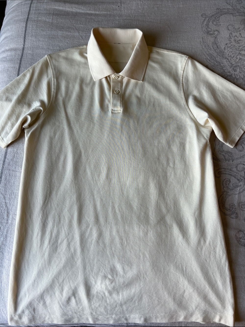 lululemon athletica Men's light yellow Polo